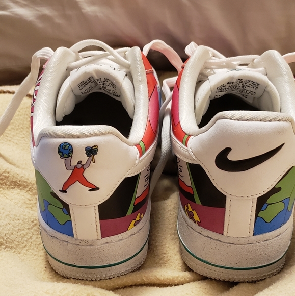 FINAL SALE Ruohan Wang Nike Air Force 1 size 6 Men's very good cond barely worn - Picture 2 of 16